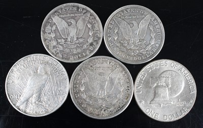 Lot 2368 - United States of America, 1890 Morgan dollar,...