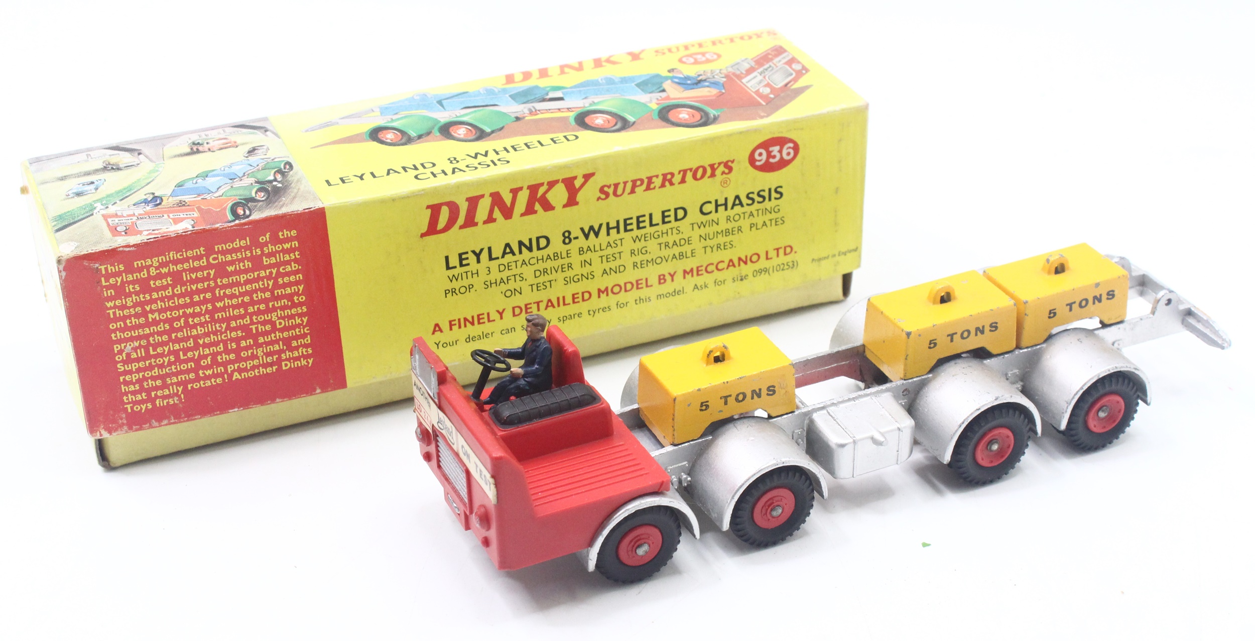 Dinky Supertoys 936 - LEYLAND Chassis 8 roues 1:43