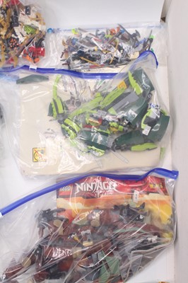 Lot 1889 - Lego Ninjago, a quantity of bagged sets and...