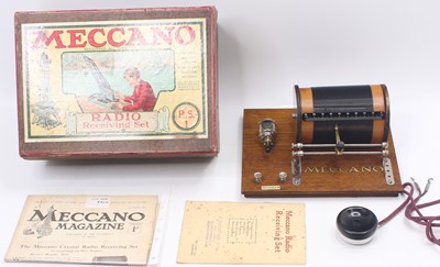 Lot 692 - Meccano No.1 Radio Receivings Set (1922),...