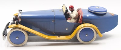 Lot 636 - Meccano No.2 Motor Car, blue and yellow...