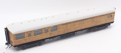 Lot 116 - Gauge 1 LNER corridor bogie coach by The...