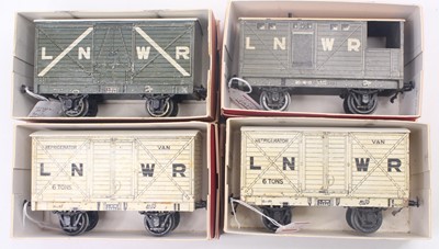 Lot 108 - Four Bassett-Lowke LNWR Gauge 1 wooden goods...