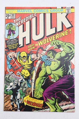 Lot Marvel Comics The Incredible Hulk (1974) issue...