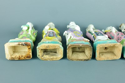 Lot 2076 - A set of Chinese Eight Daoist Immortals...