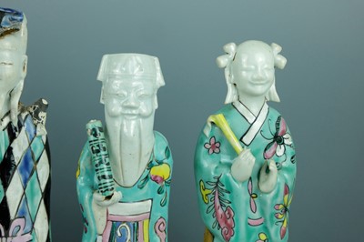 Lot 2076 - A set of Chinese Eight Daoist Immortals...