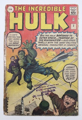 Lot Marvel Comics The Incredible Hulk (1962) issue...