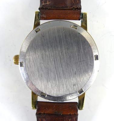 Lot 2534 - A gent's Omega Geneve gold plated wristwatch,...