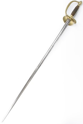 Lot 3351 - An early 19th century French? Infantry sword,...