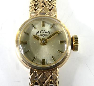 Lot 2559 - A vintage lady's Rotary 9ct gold cased...