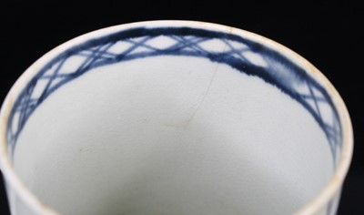 Lot 1056 - A Liverpool porcelain pickle dish, probably...
