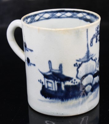 Lot 1056 - A Liverpool porcelain pickle dish, probably...