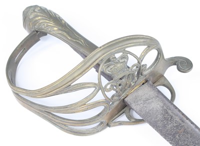 Lot 84 - A British 1845 pattern sword, 95cm, together...