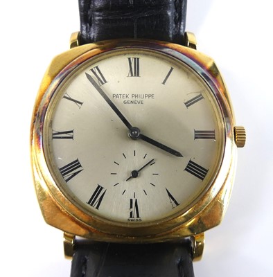 Lot 2761 - A Patek Philippe Calatrava 18ct gold cased...