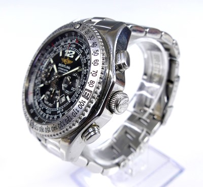 Lot 2788 - A Breitling gent's stainless steel B-2...