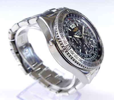 Lot 2788 - A Breitling gent's stainless steel B-2...