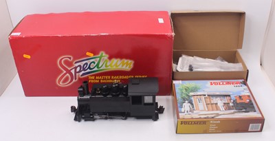 Lot 56 - Bachmann Spectrum G gauge 45mm 0-4-0 Side Tank...