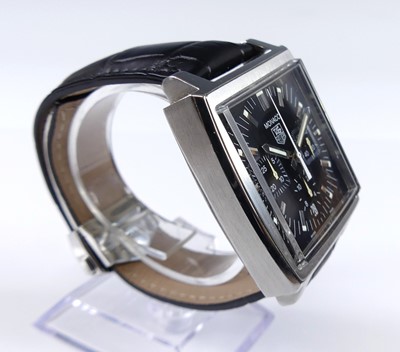 Lot 2792 - A Tag Heuer Monaco gent's steel cased...