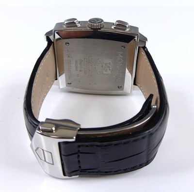 Lot 2792 - A Tag Heuer Monaco gent's steel cased...