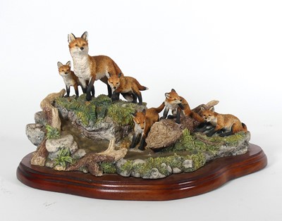 Lot 20 - A Border Fine Arts figure group "Family Outing"