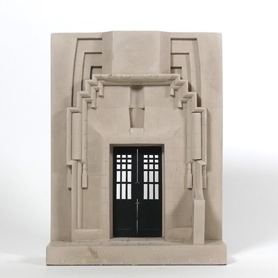 Lot 28 - A Timothy Richards architectural plaster model...