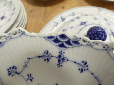 Lot 122 - A collection of Royal Copenhagen Blue...