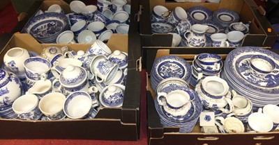 Lot 145 - An extensive collection of blue & white...