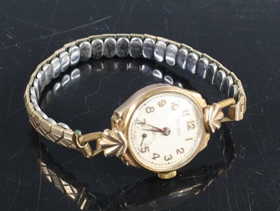 Lot 328 - A lady's Rotary 9ct gold cased manual wind...