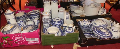 Lot 131 - An extensive collection of blue and white...