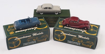 Lot 1633 - Three 1:43 scale Lansdowne Models kits,...