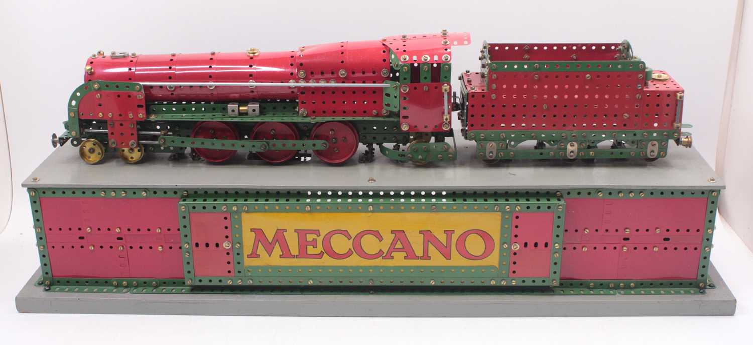 Lot 1600 - A Meccano homemade shop display style model...
