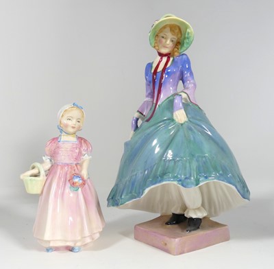 Lot 176 - A Royal Doulton figure of a lady 'Pantalettes',...