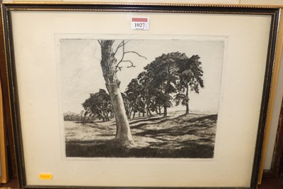 Lot 1027 - Alfred Blundell (1883-1968) - The Breckland at...