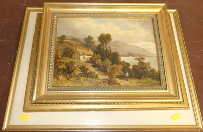 Lot 1031 - Cyril Anste - Haystacks, watercolour, signed...