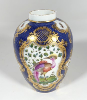 Lot 189 - A 19th century porcelain vase by Samson of...