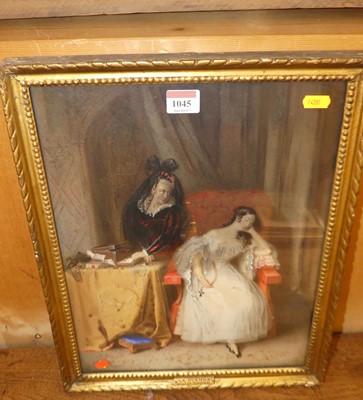 Lot 1045 - John Marchmont Moore - Laduenna, pastel, 38 x...