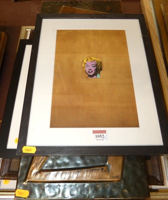 Lot 1031 - After Andy Warhol study of Marilyn Monroe, and...