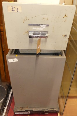 Lot 1175 - A steel office Fire Safe filing cabinet