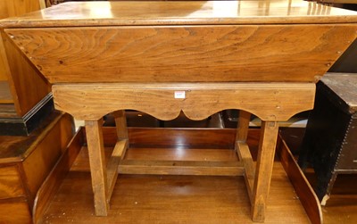 Lot 1197 - A 19th century provincial elm dough-bin,...