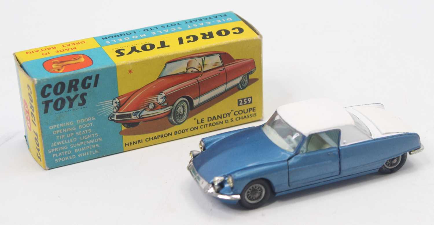 新品 CORGI TOYS 259 シトロエン DS LE DANDY COUPE コーギー ミニカー