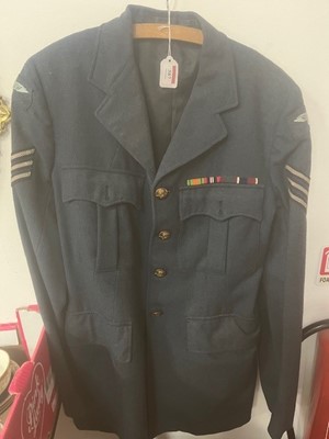 Lot 587 - A post WWII RAF - Sgt Officer's tunic,...