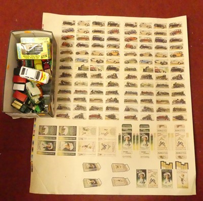 Lot 610 - One box of various diecast metal toys to...