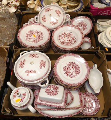 Lot 556 - Two boxes of Theresa pattern Bavaria West...