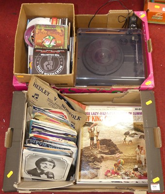 Lot 568 - A collection of various LPs and singles to...