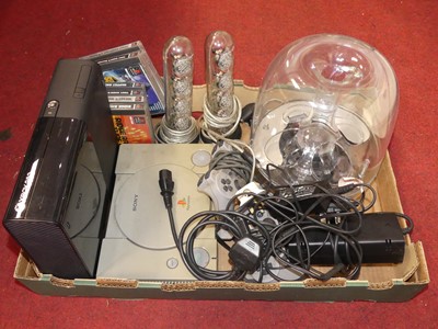 Lot 571 - A Sony Playstation 1 and an X-Box 360, various...