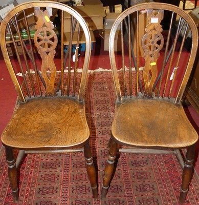 Lot 1362 - Two circa 1900 provincial elm and fruitwood...