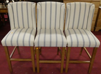 Lot 1376 - A set of three contemporary beech framed and...