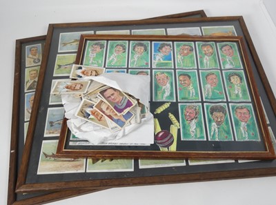 Lot 523 - A collection of cigarette cards, to include...