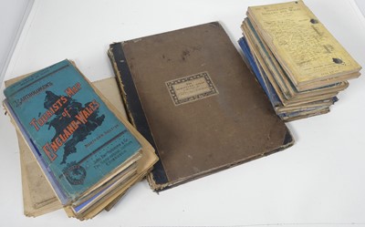 Lot 528 - A collection of maps, to include Ordnance...