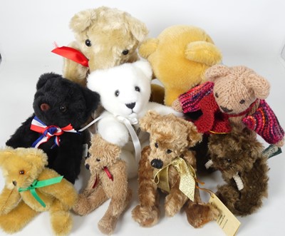 Lot 529 - A collection of teddy-bears, to include Macy's...